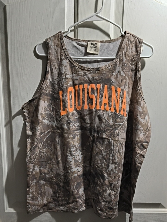 State of Mind Tops - State of Mind Beige and Light Gray Scoop Neck Top
